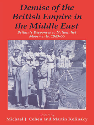 cover image of Demise of the British Empire in the Middle East